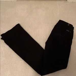 7 For All Mankind black jeans